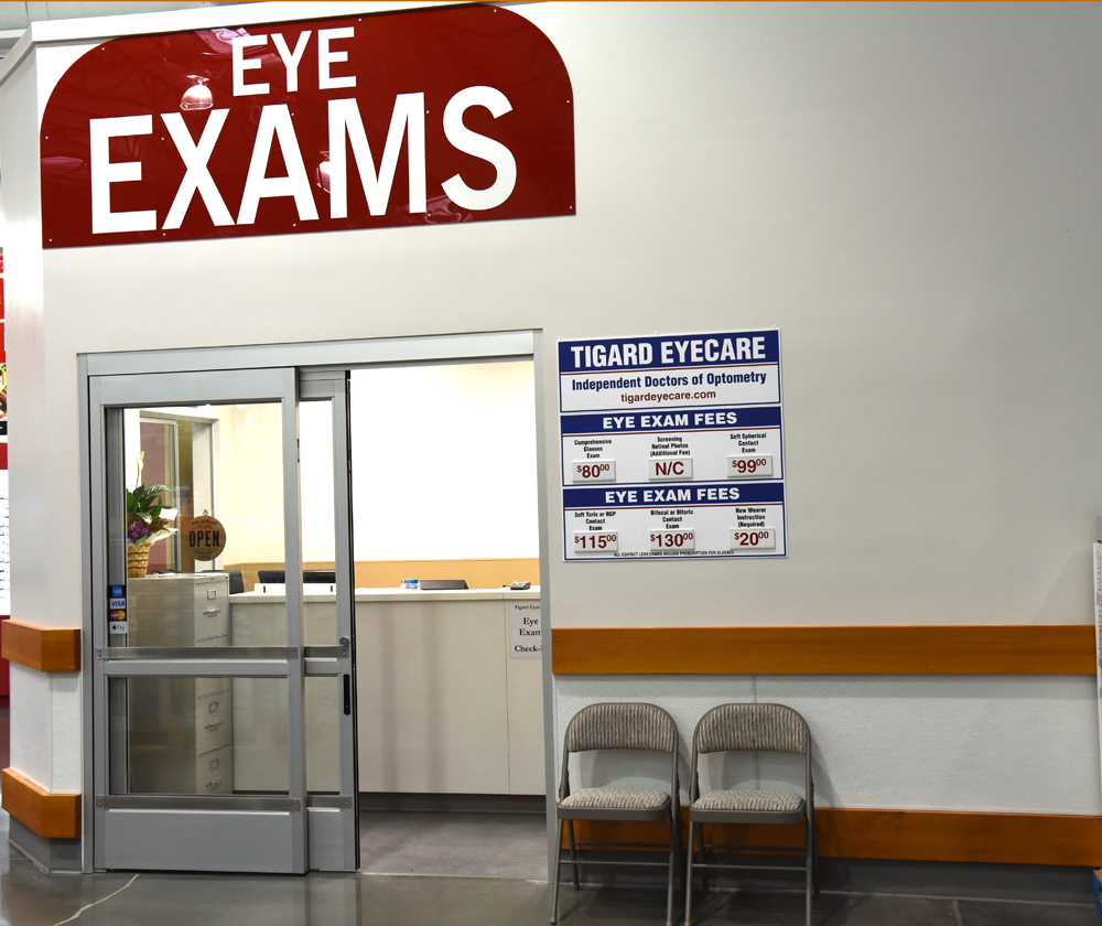 TIgard Eyecare Entryway